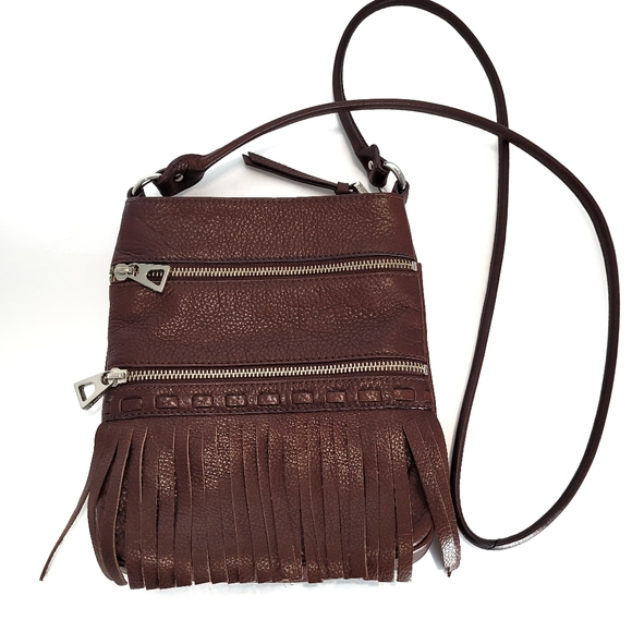 b. makowsky Handbags - B Makowsky boho leather fringe crossbody